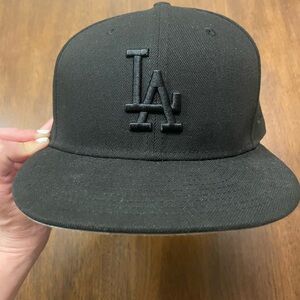 New Era Black Interior 9FIFTY Snapback Hat